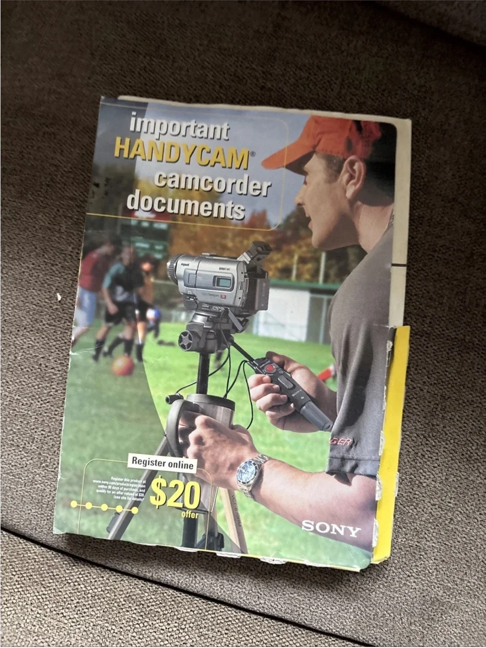 SONY VIDEO HI8 CCD-TR818 NTSC HANDYCAM VIDEO CAMERA Tested!